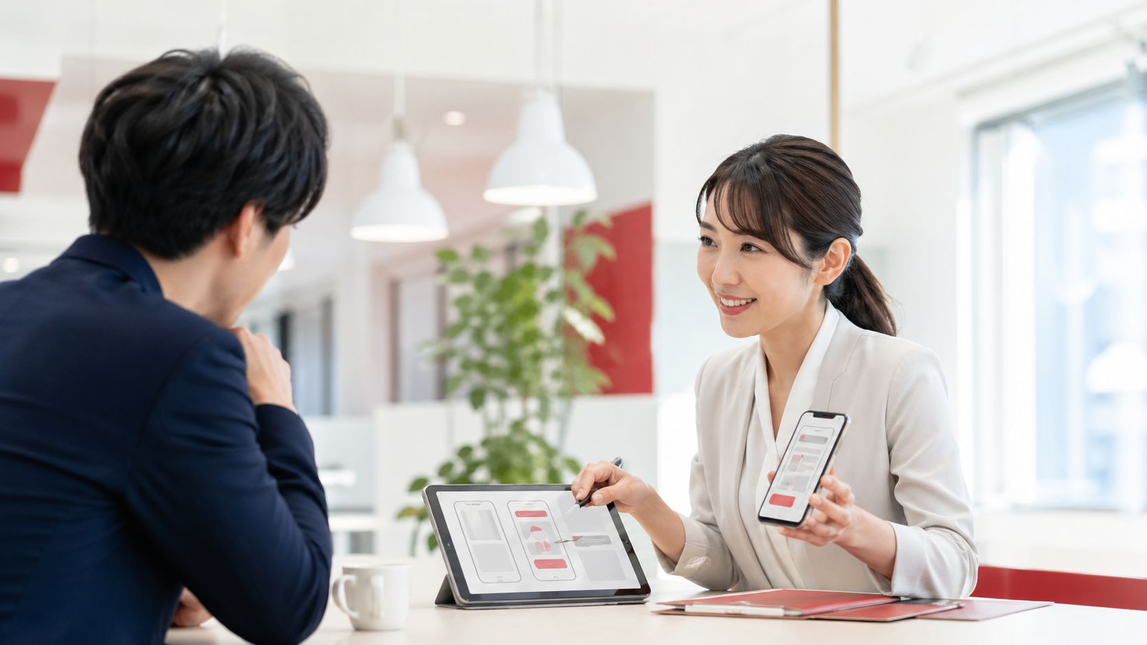 ノーコードアプリ開発の相談イメージ