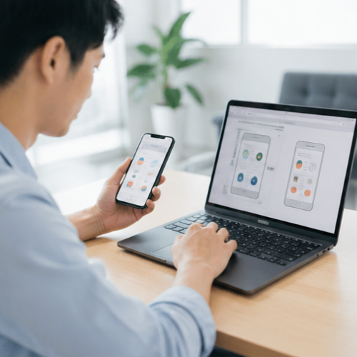 iOS・Android同時対応